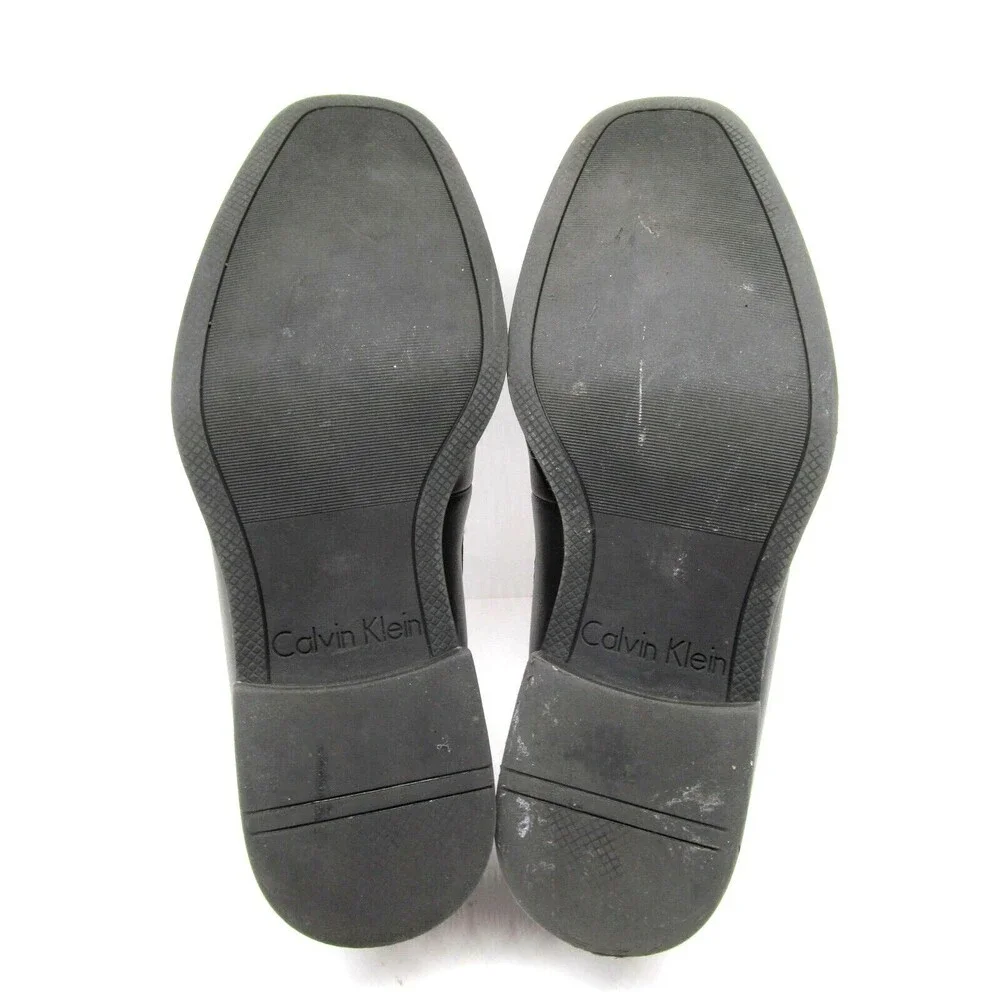 Calvin Klein Ervin Black Horse bit Loafers Size US 8.5 M